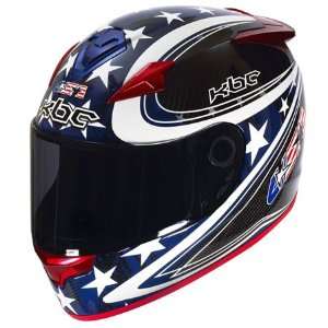  KBC VR 4R Motorcycle Helmet   US Olympic Replica Medium 