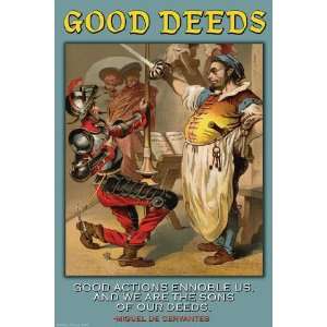  Good Deeds 30X20 Canvas
