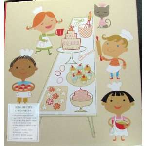  Hallmark Recipes TOG1004 Kids Refillable Recipe Book 