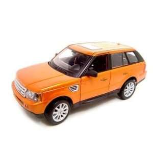   Rover Sport Orange Diecast Model 118 Die Cast Car. 