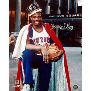 Bernard King With Crown in Front of the Garden 16x20