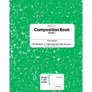  Roselle Green Marble Composition Book (37140): Office 