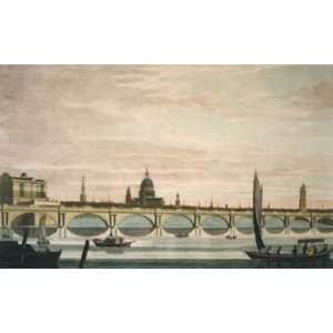  Waterloo Bridge, The Etching , Topographical Engraving 