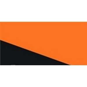  Black/ Orange Solid FLAT Automotive License Plates Blanks 