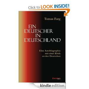 Ein Deutscher in Deutschland (German Edition) Tomas Farg  
