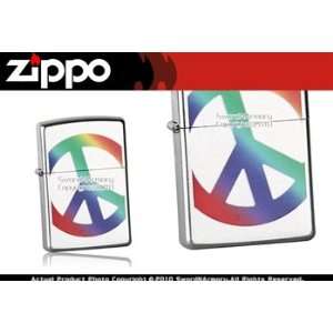  Rainbow Peace Symbol Zippo Lighter Brand New 24475: Health 