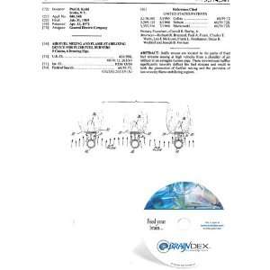  NEW Patent CD for AIR/FUEL MIXING AND FLAME STABILIZING 