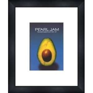 PEARL JAM Pearl Jam   Custom Framed Print   Framed Music Poster/Print 