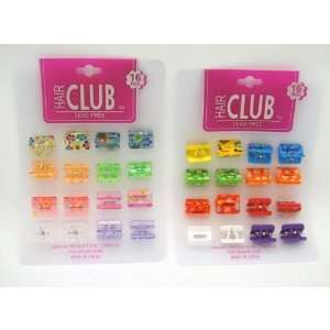  16Pc Sqaure Baby Clips Case Pack 48   893880 Beauty