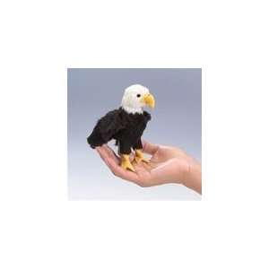   Plush Eagle Mini Finger Puppet By Folkmanis Puppets: Office Products