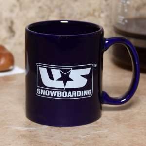 US Snowboarding Navy Blue 11oz. Traditional Ceramic Mug