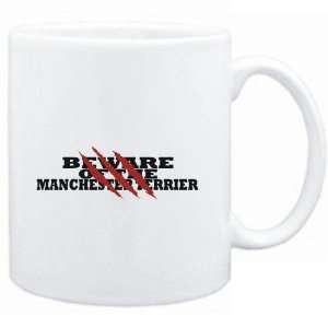  Mug White  BEWARE OF THE Manchester Terrier  Dogs: Sports & Outdoors