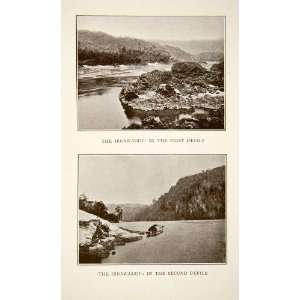  1907 Print Irrawaddy Burma Natural History Landscape 