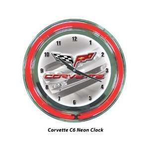  Chevy Corvette C6 Neon Clock 14