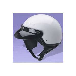  Half Shell White DOT Motorcycle Helmet: Automotive