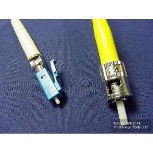    1M Leviton Fiber Optic Patch Cable Cord SM ST LC PC: Electronics