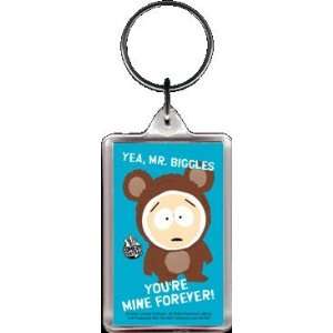    South Park Butters Yay Mr. Biggles Keychain SK1987: Toys & Games