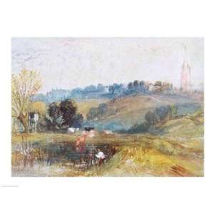 Landscape near Petworth, c.1828   Poster by J.M.W. Turner (24x18)