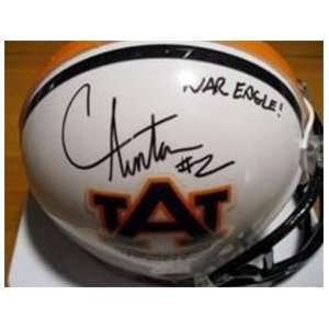  Autographed/Hand Signed Cam Newton Auburn Tigers Mini 