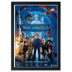 Night at the Museum Battle of the Smithsonian   Framed Movie Poster 