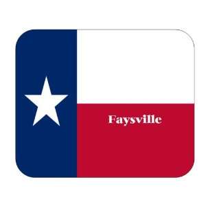  US State Flag   Faysville, Texas (TX) Mouse Pad 