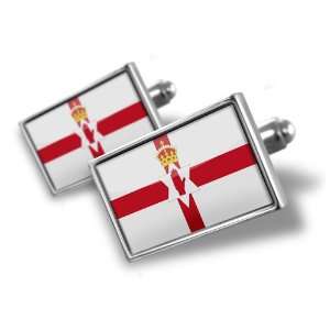 Cufflinks Northern Ireland Flag region United Kingdom   Hand Made 