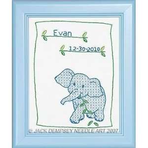  Elephant Sampler   Cross Stitch Kit Arts, Crafts & Sewing