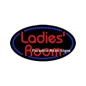  Ladies Room LED Sign (Oval): Sports & Outdoors