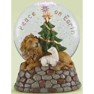  Pack of 4 LED Lighted Lion and Lamb Peace on Earth 