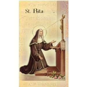  St. Rita Biography Card (500 201) (F5 532)