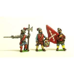   Spanish (1559  1605) Foot Officer Command Pack [MER90] Toys & Games