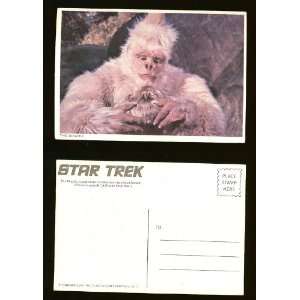  Star Trek Original Series vintage 1977 Postcard Mugato 