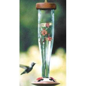    Paradise Floral Appliqued Hummingbird Lantern
