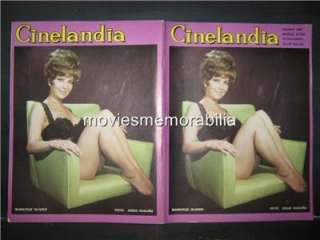 MARICRUZ OLIVIER ON COVER CINELANDIA MEX MAGAZINE 1970  