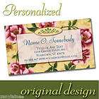 CALLING CARDS Victorian Chic Business Personalized  