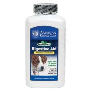   : AKC RenewTrients Digestive Aid, 100 Chewable Tablets: Pet Supplies