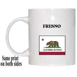    US State Flag   FRESNO, California (CA) Mug 