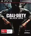 PS3 CALL OF DUTY BLACK OPS W/DLC & BATTLEFIELD 3   VIDEO GAME LOT 