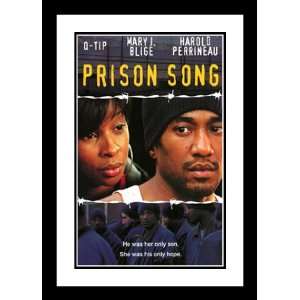 Prison Song 20x26 Framed and Double Matted Movie Poster   Style A 