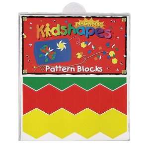  KidShapes Learning Magnets   Pattern Blocks Toys & Games