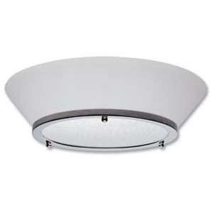   Lithonia Diveli Collection Opal Glass with Chrome accents Finish Flush