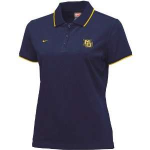   Ladies Navy Blue College Classic Polo 