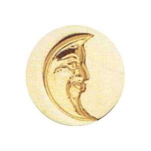  Man in the Moon Brass Wax Seal Stamp