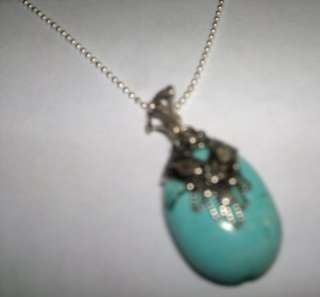   necklace turquoise filigree hamsa collar turquesa collier video  