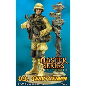  Master Series Miniature US Army Serviceman RPR 30003 Toys 