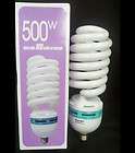 105W   105 Watt 6500K CFL Spiral Light Bulb Hydroponics or Studio Lamp 