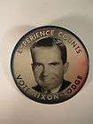   Nixon Lodge President 2.5 Flicker Flasher Political Pin Button 1960