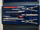 POST DESIGNMASTER 1146CP DRAFTING INSTRUMENTS in Fitted Leather Case
