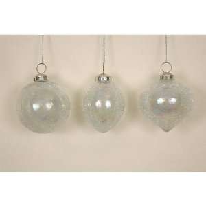  Ornament Crackle Luster Clear