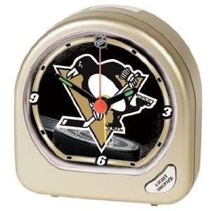  NHL Pittsburgh Penguins Alarm Clock   Travel Style